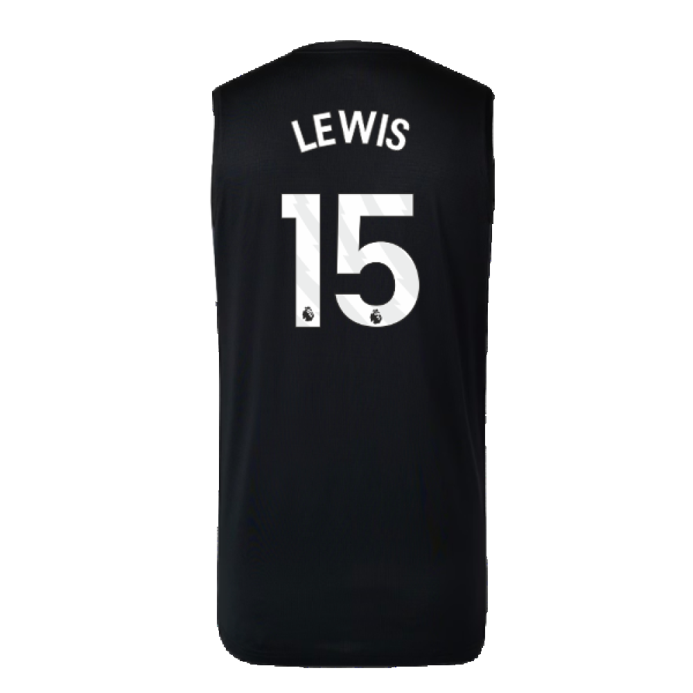 2023-2024 Newcastle Coaches Training Vest (Black) (Lewis 15)