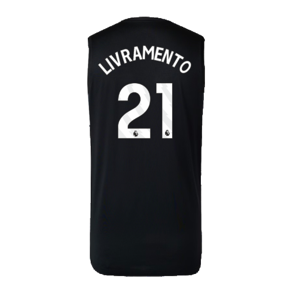 2023-2024 Newcastle Coaches Training Vest (Black) (Livramento 21)