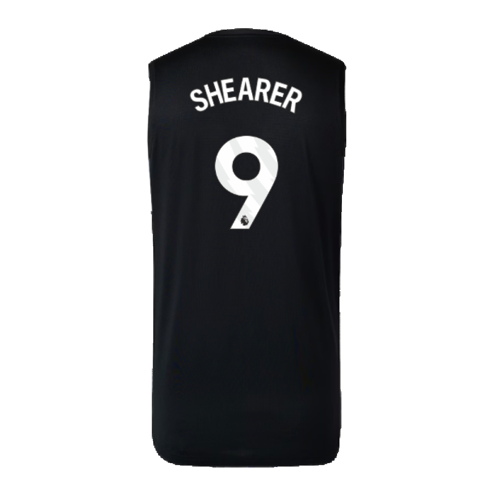 2023-2024 Newcastle Coaches Training Vest (Black) (Shearer 9)