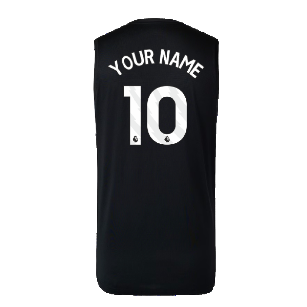 2023-2024 Newcastle Coaches Training Vest (Black) (Your Name)