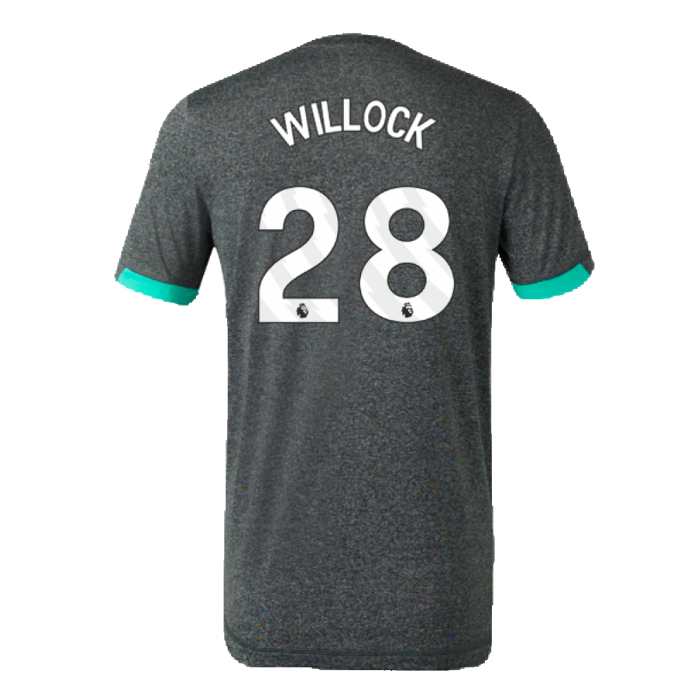 2023-2024 Newcastle Coaches Travel Tee (Black Marl) (Willock 28)