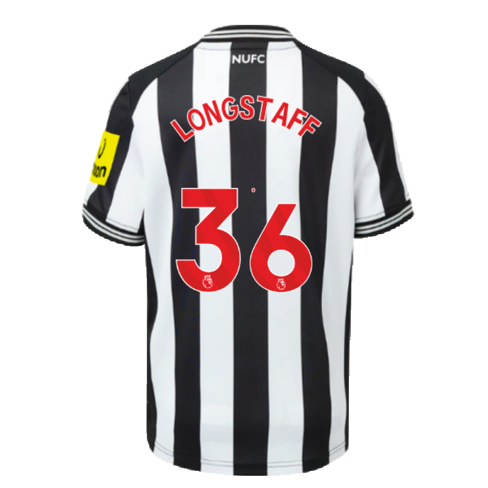 2023-2024 Newcastle Home Shirt (Kids) (Longstaff 36)