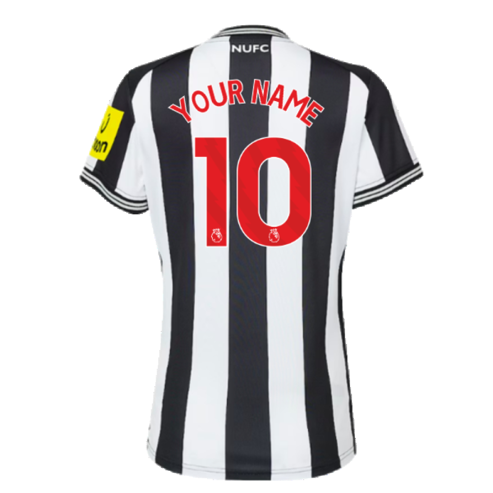 2023-2024 Newcastle Home Shirt (Ladies) (Your Name)