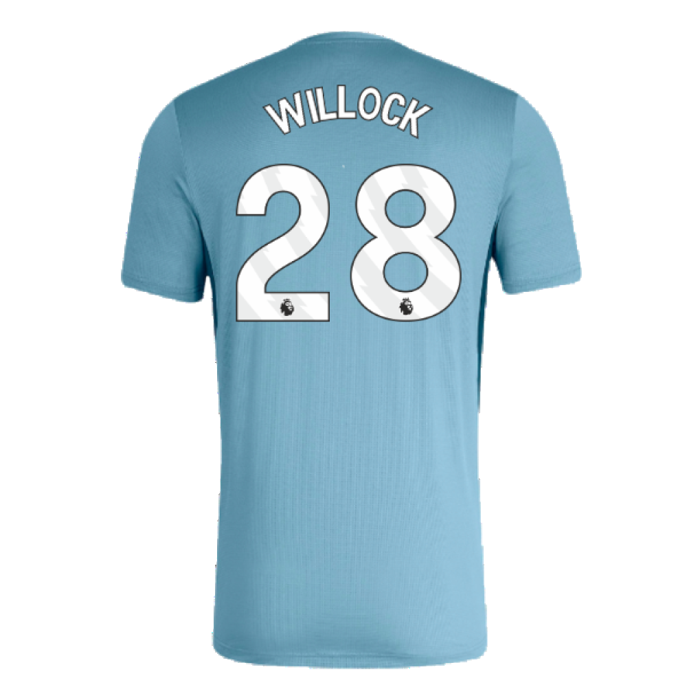 2023-2024 Newcastle Players Training Short Sleeve Tee (Bluestone) (Willock 28)