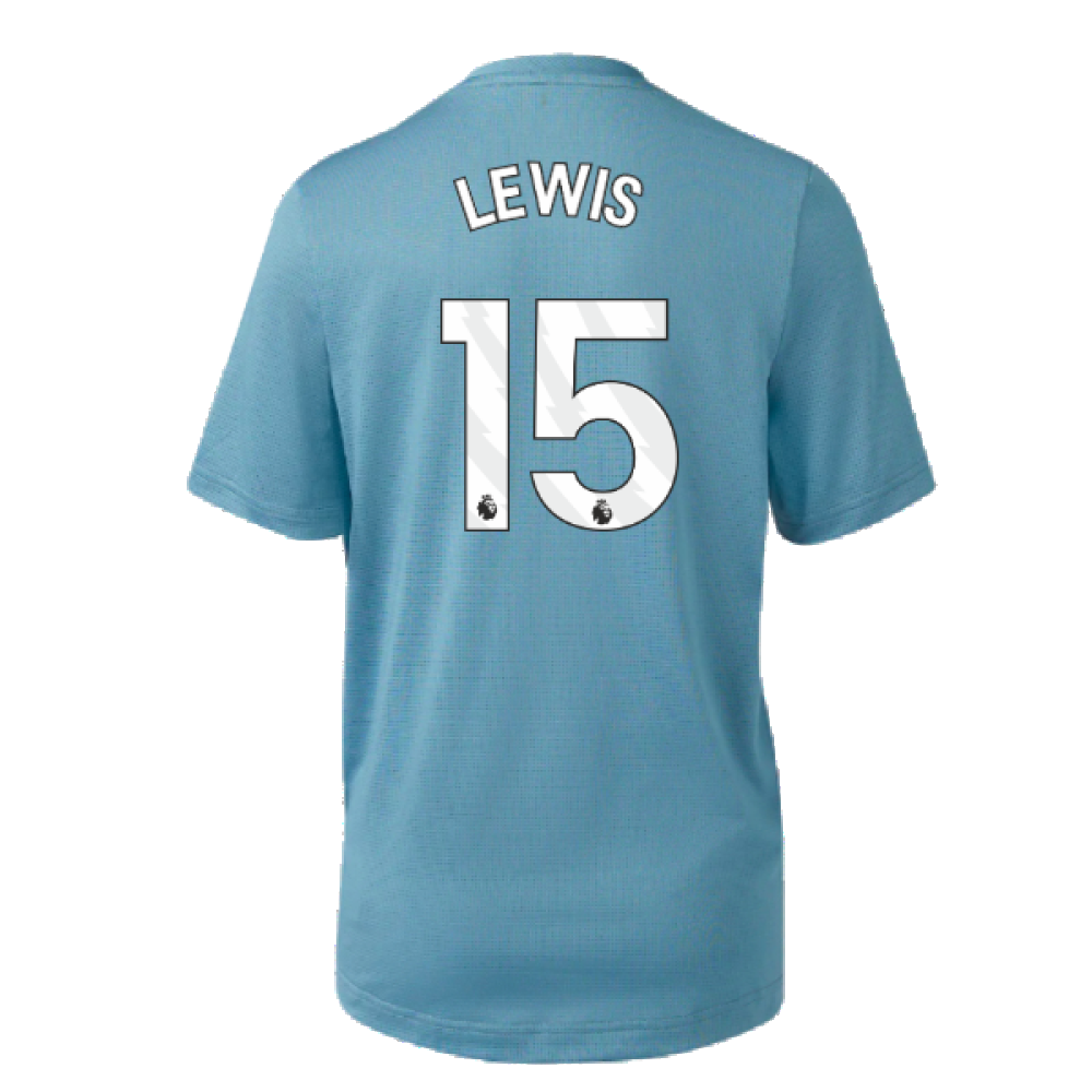 2023-2024 Newcastle Players Training Tee (Bluestone) - Kids (Lewis 15)