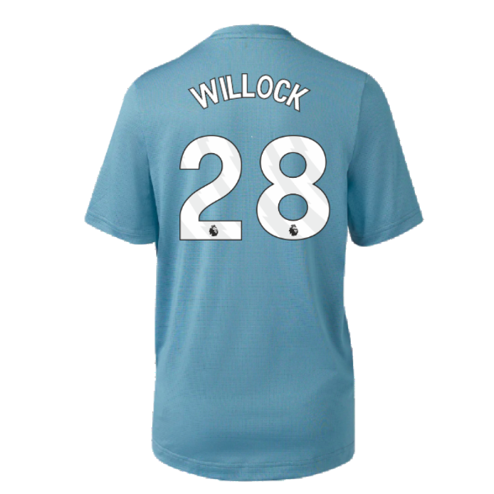 2023-2024 Newcastle Players Training Tee (Bluestone) - Kids (Willock 28)