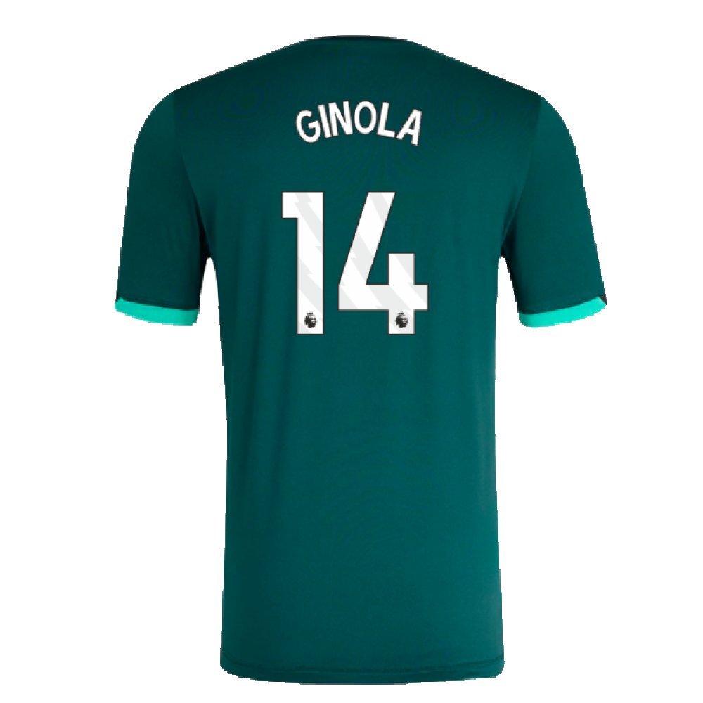 2023-2024 Newcastle Players Travel Tee (Ponderosa Pine) (Ginola 14)