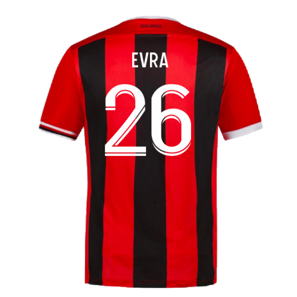 2023-2024 OGC Nice Home Shirt (Evra 26)