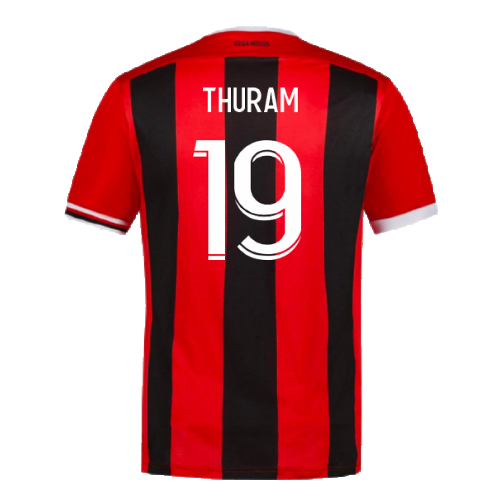 2023-2024 OGC Nice Home Shirt (Thuram 19)