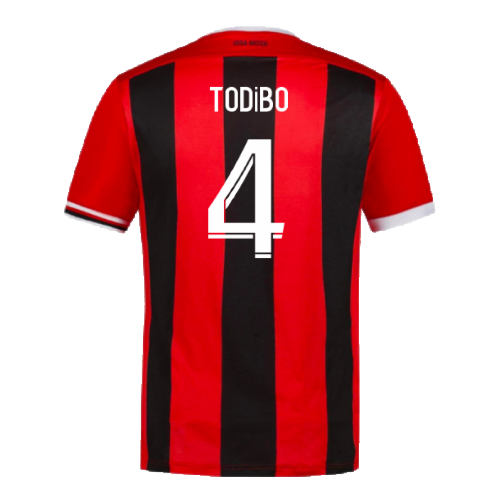 2023-2024 OGC Nice Home Shirt (Todibo 4)