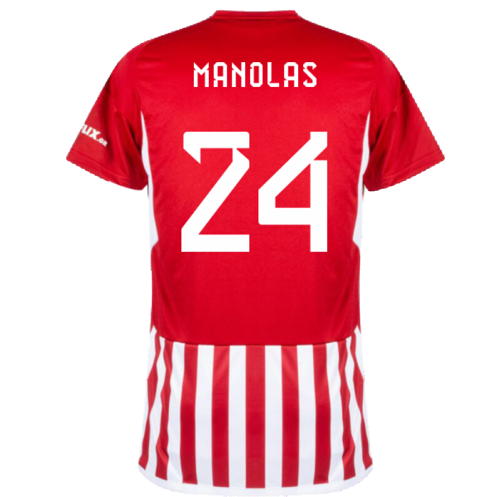 2023-2024 Olympiakos Home Shirt (Manolas 24)