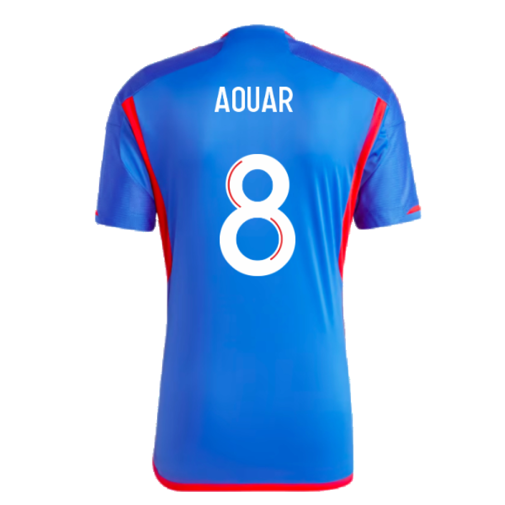 2023-2024 Olympique Lyon Away Shirt (Aouar 8)