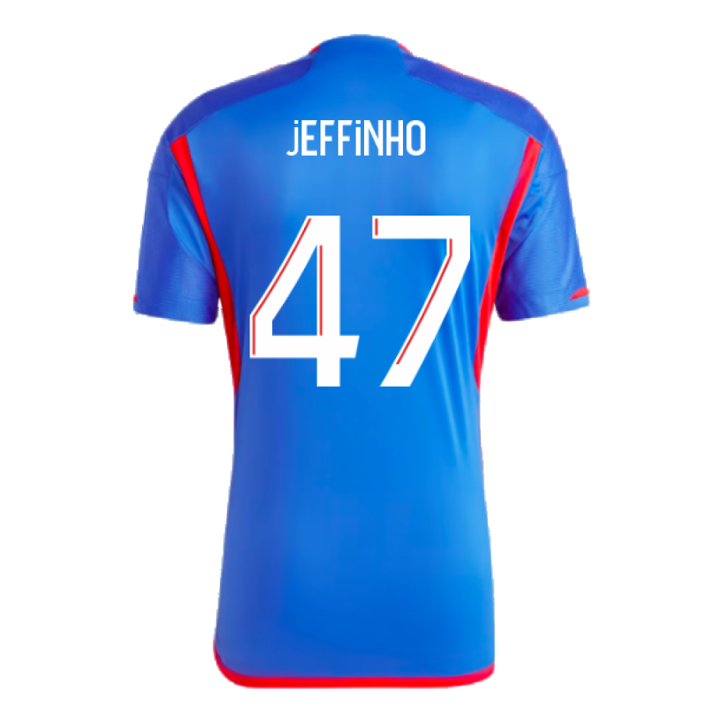 2023-2024 Olympique Lyon Away Shirt (Jeffinho 47)