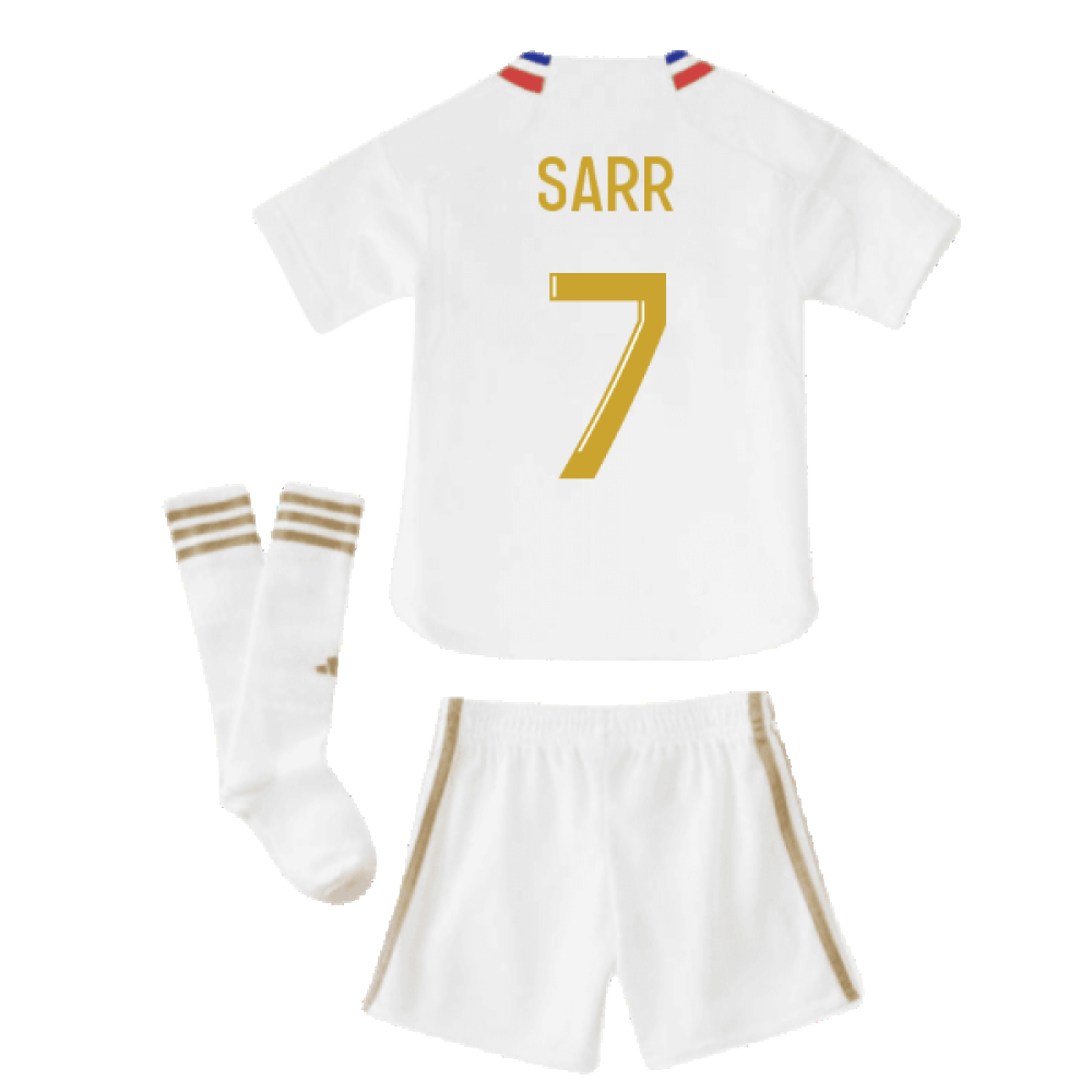 2023-2024 Olympique Lyon Home Mini Kit (Sarr 7)