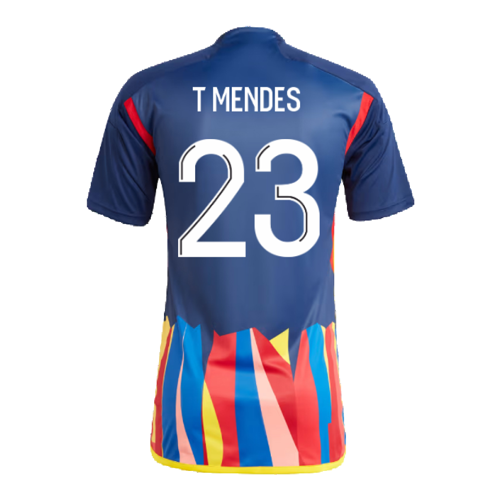 2023-2024 Olympique Lyon Third Shirt (T Mendes 23)