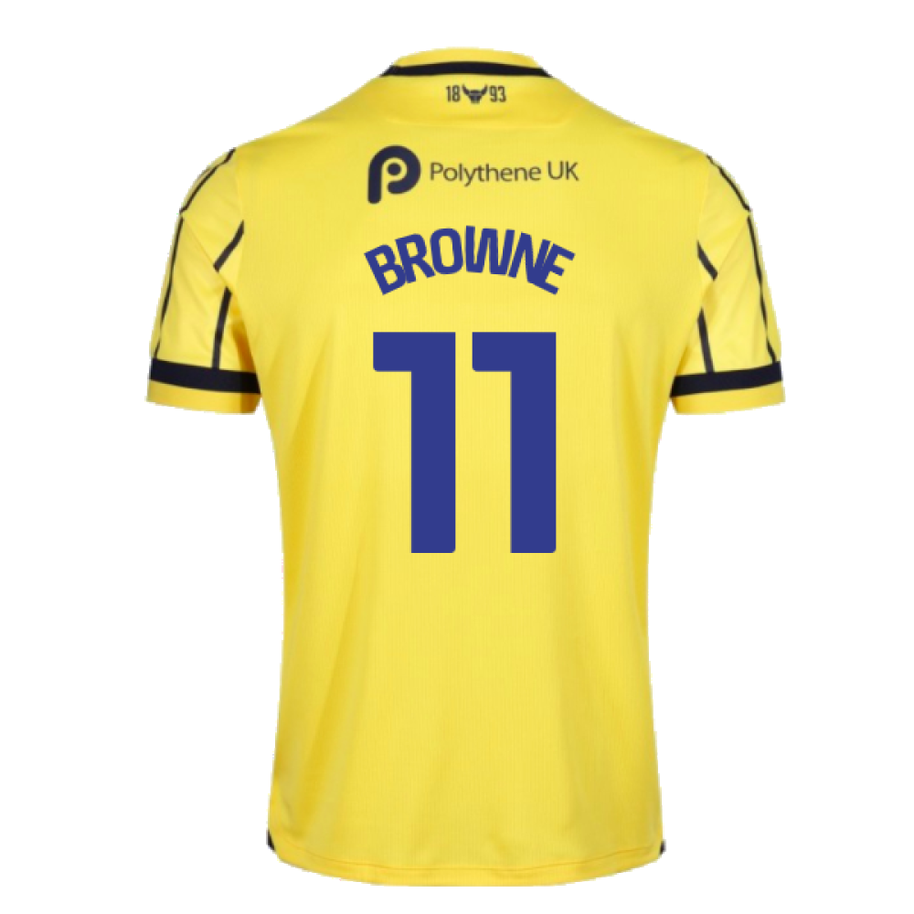 2023-2024 Oxford United Home Shirt (Browne 11)