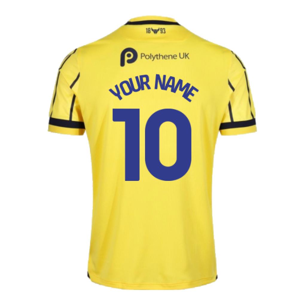 2023-2024 Oxford United Home Shirt (Your Name)