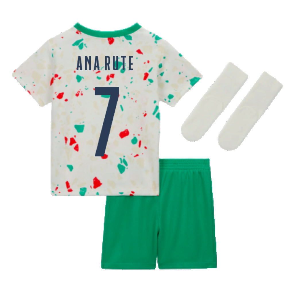 2023-2024 Portugal Away Infants Baby Kit (Ana Rute 7)