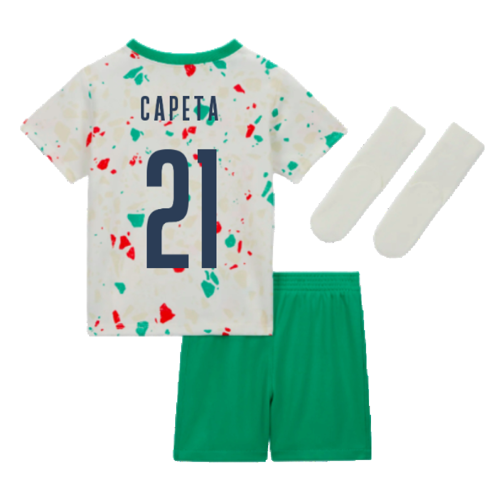 2023-2024 Portugal Away Infants Baby Kit (Capeta 21)