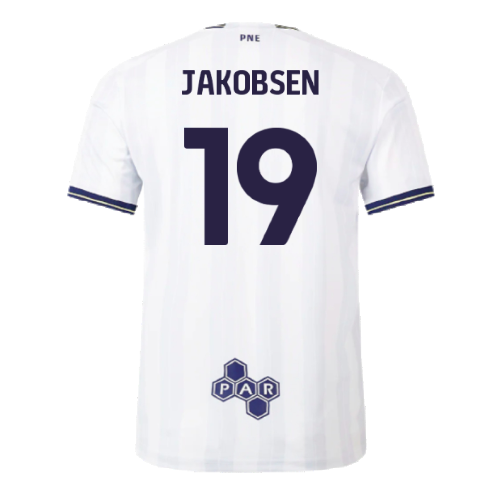 2023-2024 Preston North End Home Shirt (Kids) (Jakobsen 19)