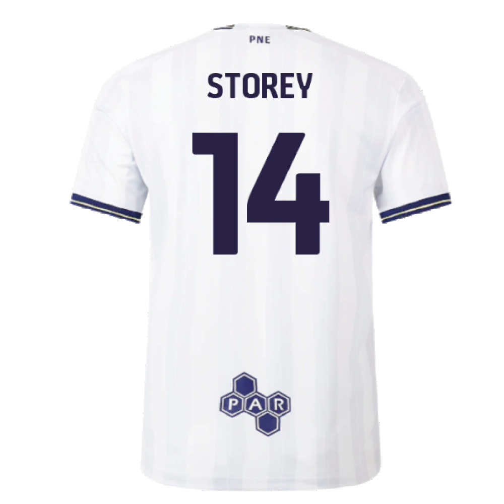 2023-2024 Preston North End Home Shirt (Kids) (Storey 14)