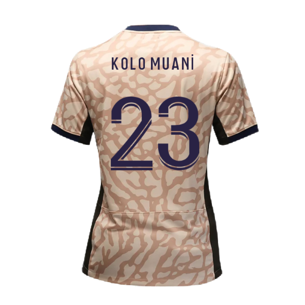 2023-2024 PSG 4th Shirt (Kolo Muani 23)