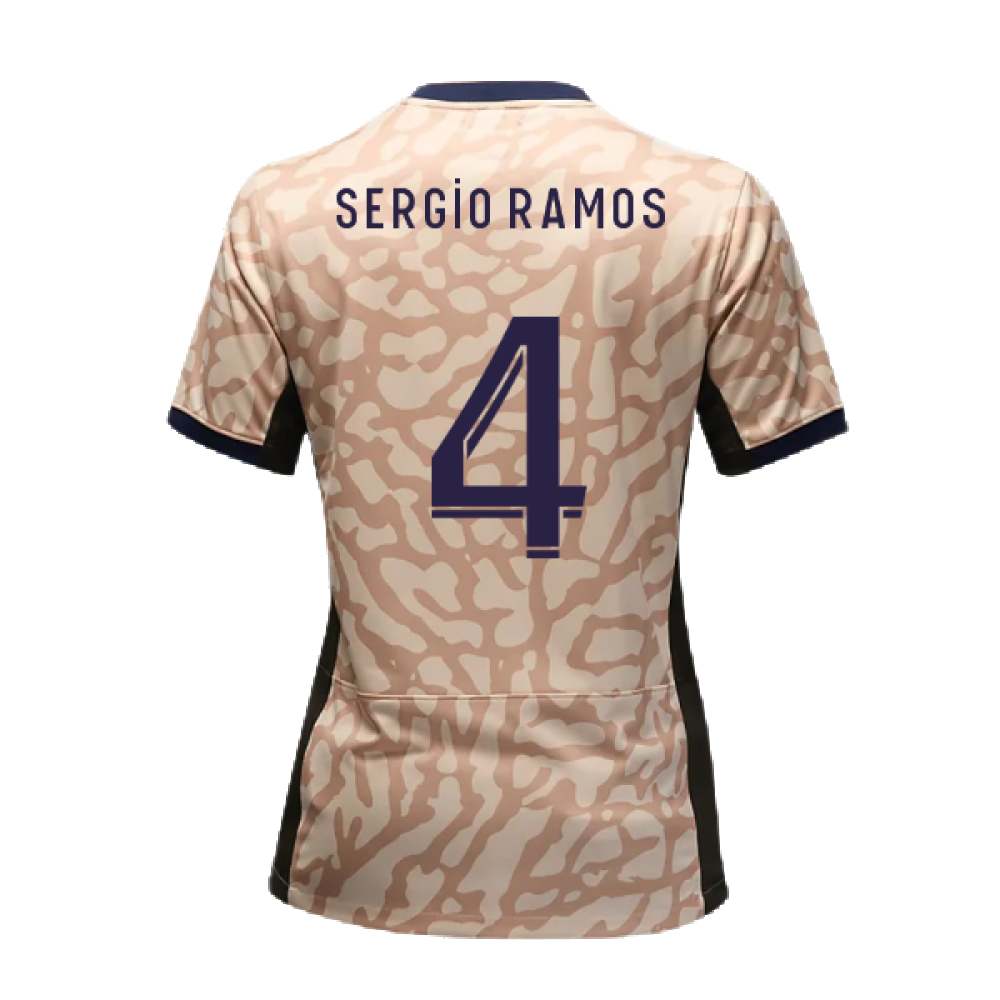 2023-2024 PSG 4th Shirt (Sergio Ramos 4)