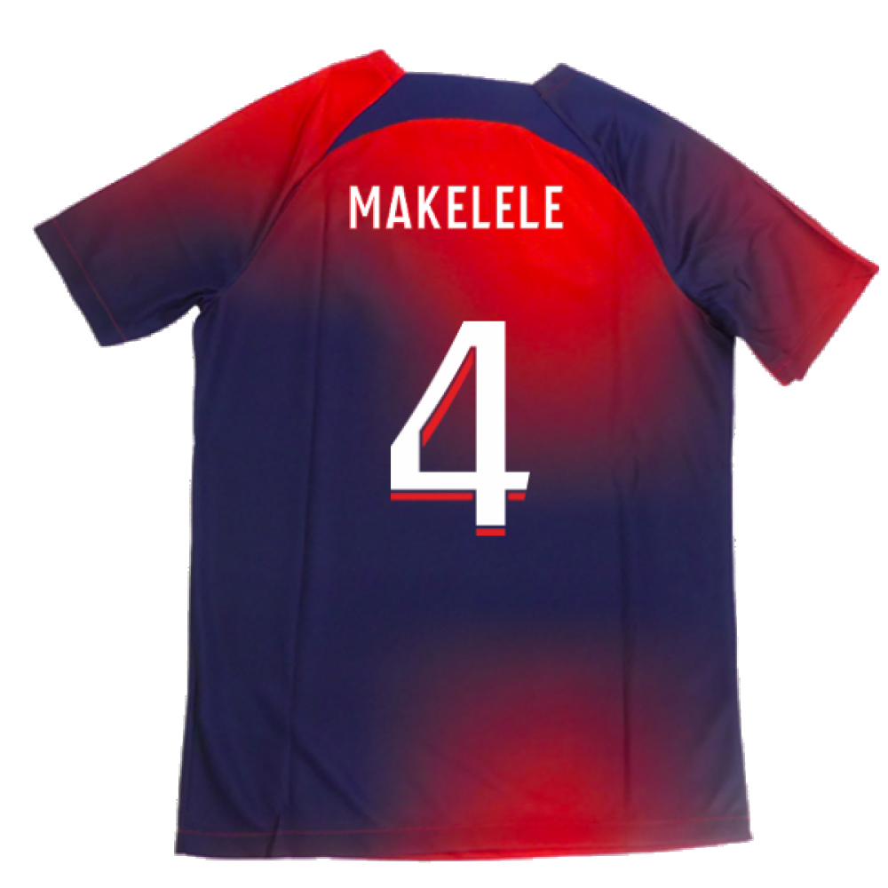 2023-2024 PSG Academy Pro Dri-FIT Pre-Match Shirt (Red) (Makelele 4)