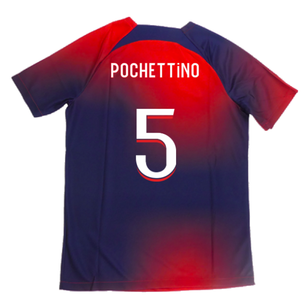 2023-2024 PSG Academy Pro Dri-FIT Pre-Match Shirt (Red) (Pochettino 5)