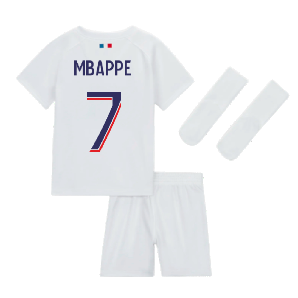 2023-2024 PSG Away Baby Kit (Mbappe 7)