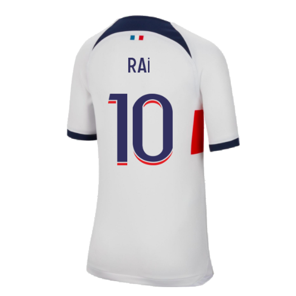 2023-2024 PSG Away Shirt (Kids) (Rai 10)