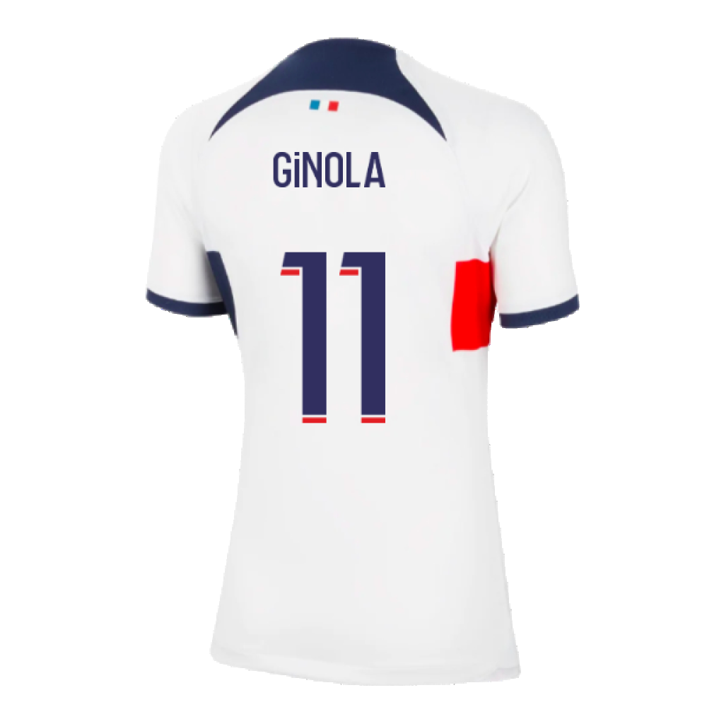 2023-2024 PSG Away Shirt (Womens) (Ginola 11)