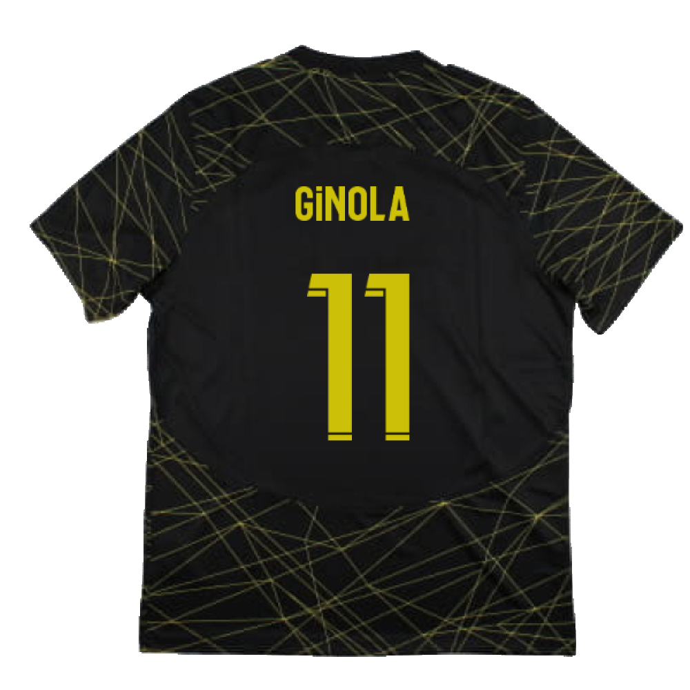 2023-2024 PSG Fourth Shirt (Ginola 11)