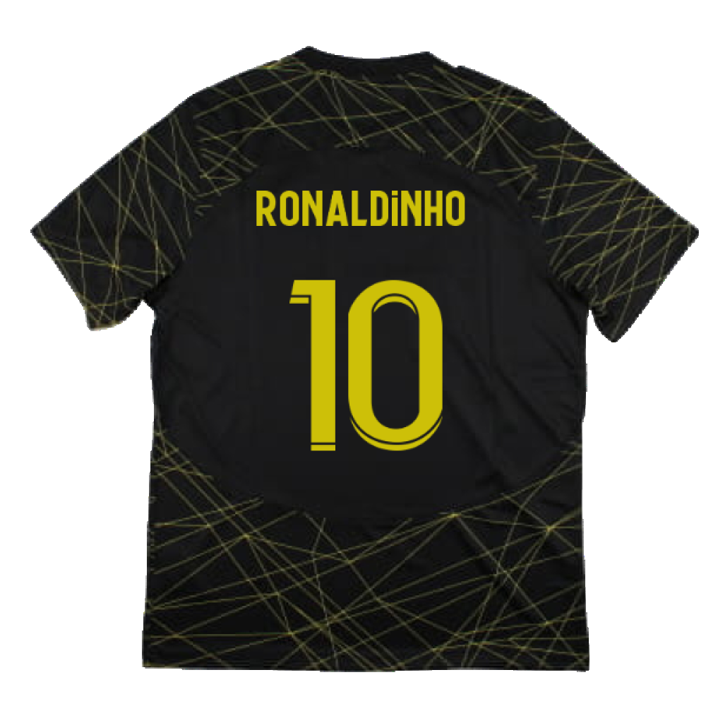 2023-2024 PSG Fourth Shirt (Ronaldinho 10)