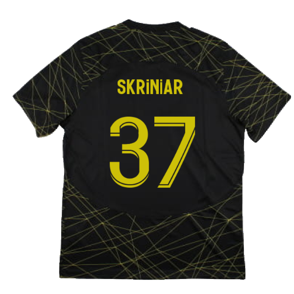 2023-2024 PSG Fourth Shirt (Skriniar 37)