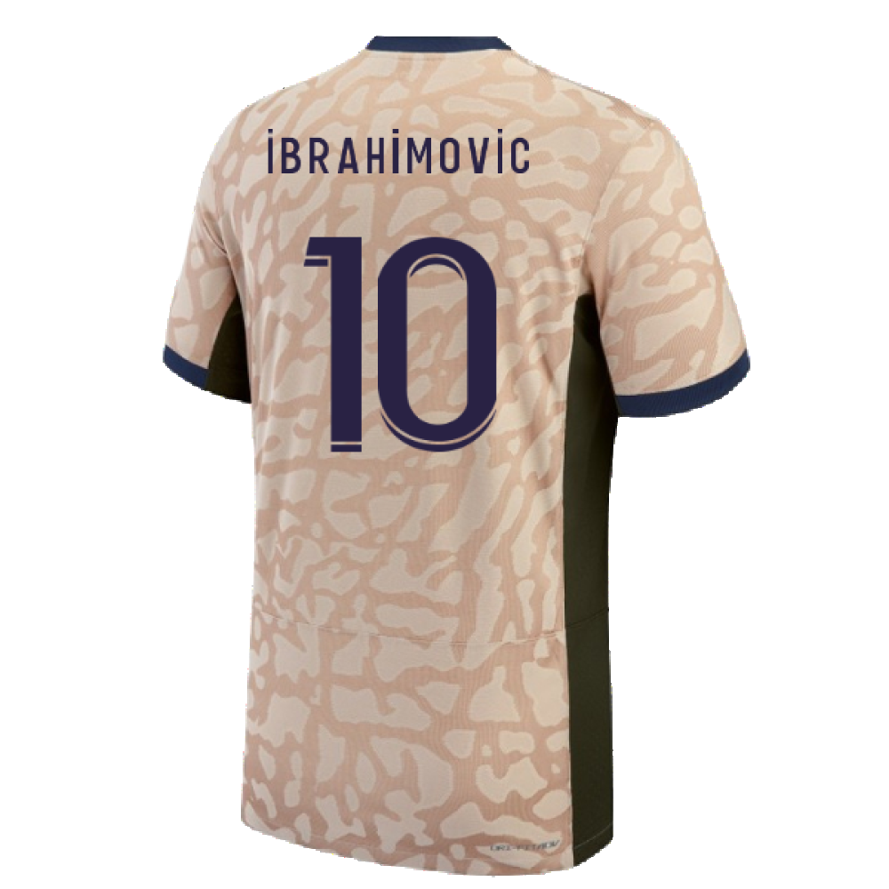 2023-2024 PSG Fourth Vapor Football Shirt (Ibrahimovic 10)