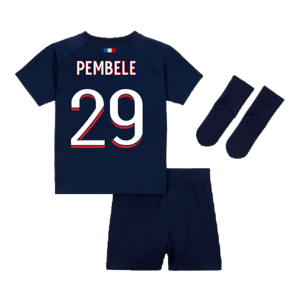 2023-2024 PSG Home Infants Baby Kit (Pembele 29)