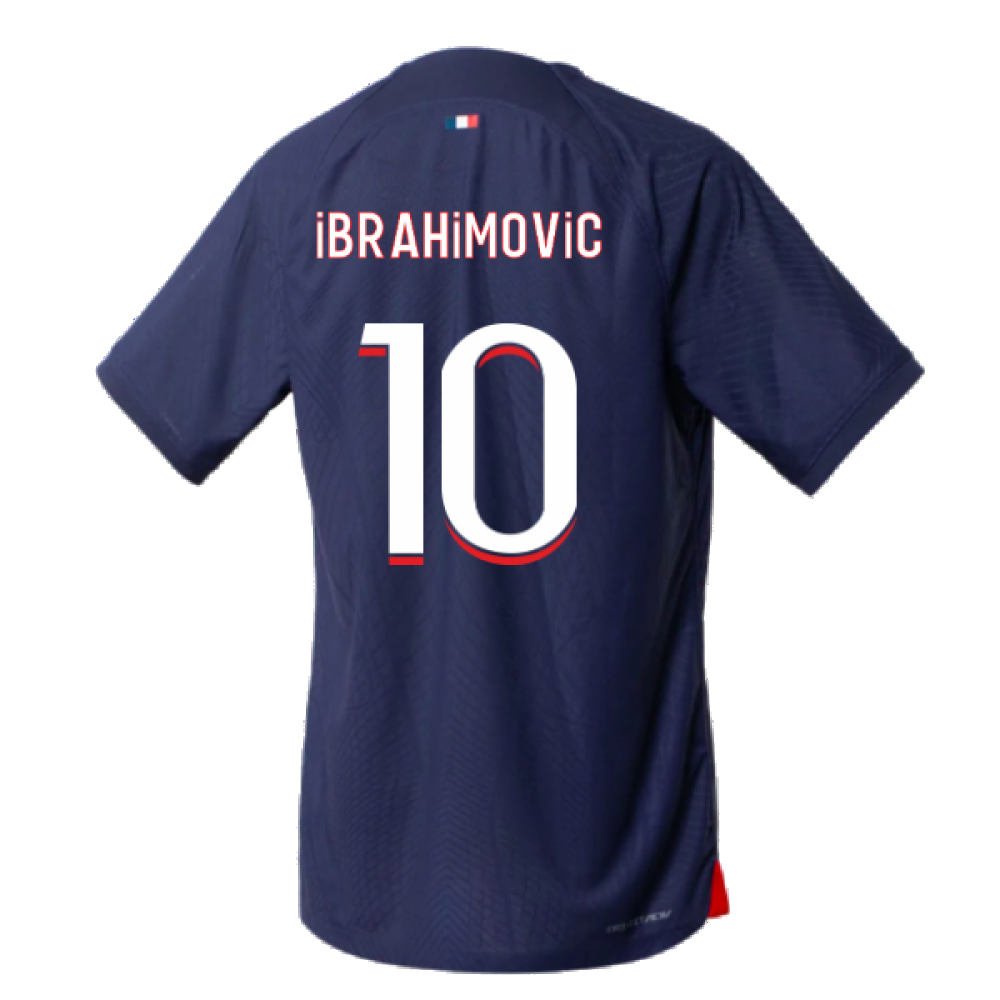 2023-2024 PSG Home Match Authentic Shirt (Ibrahimovic 10)