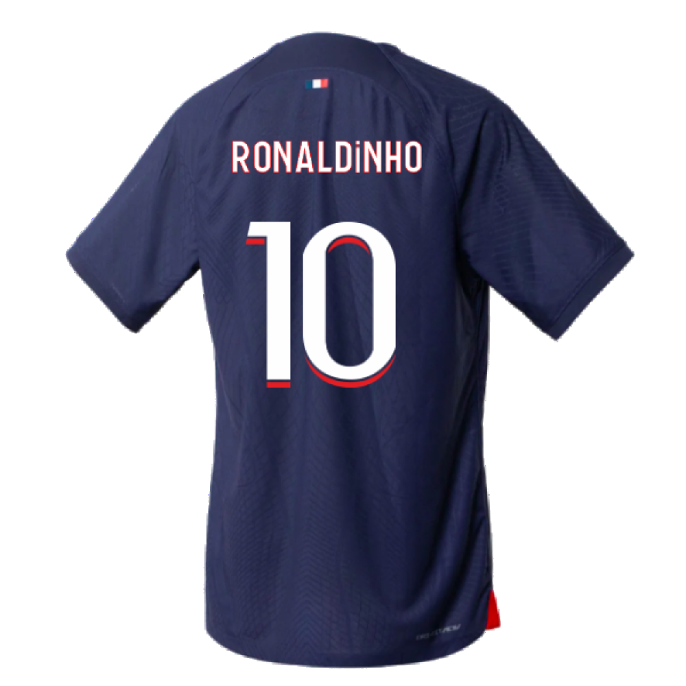 2023-2024 PSG Home Match Authentic Shirt (Ronaldinho 10)