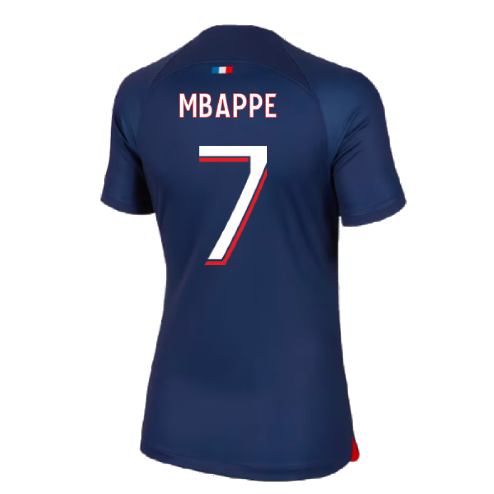 2023-2024 PSG Home Shirt (Ladies) (Mbappe 7)