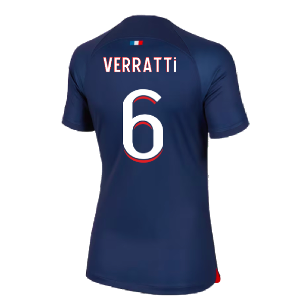 2023-2024 PSG Home Shirt (Ladies) (Verratti 6)