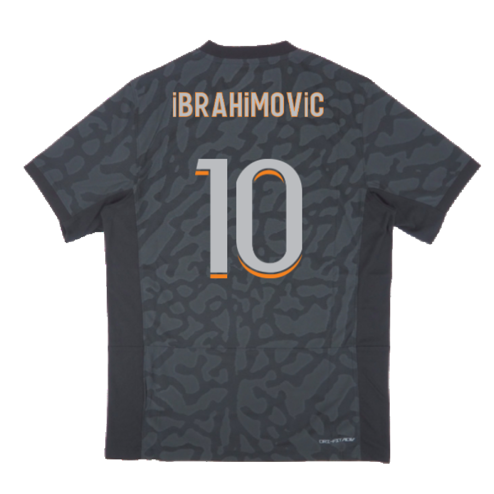 2023-2024 PSG Third Authentic Players Shirt (Ibrahimovic 10)