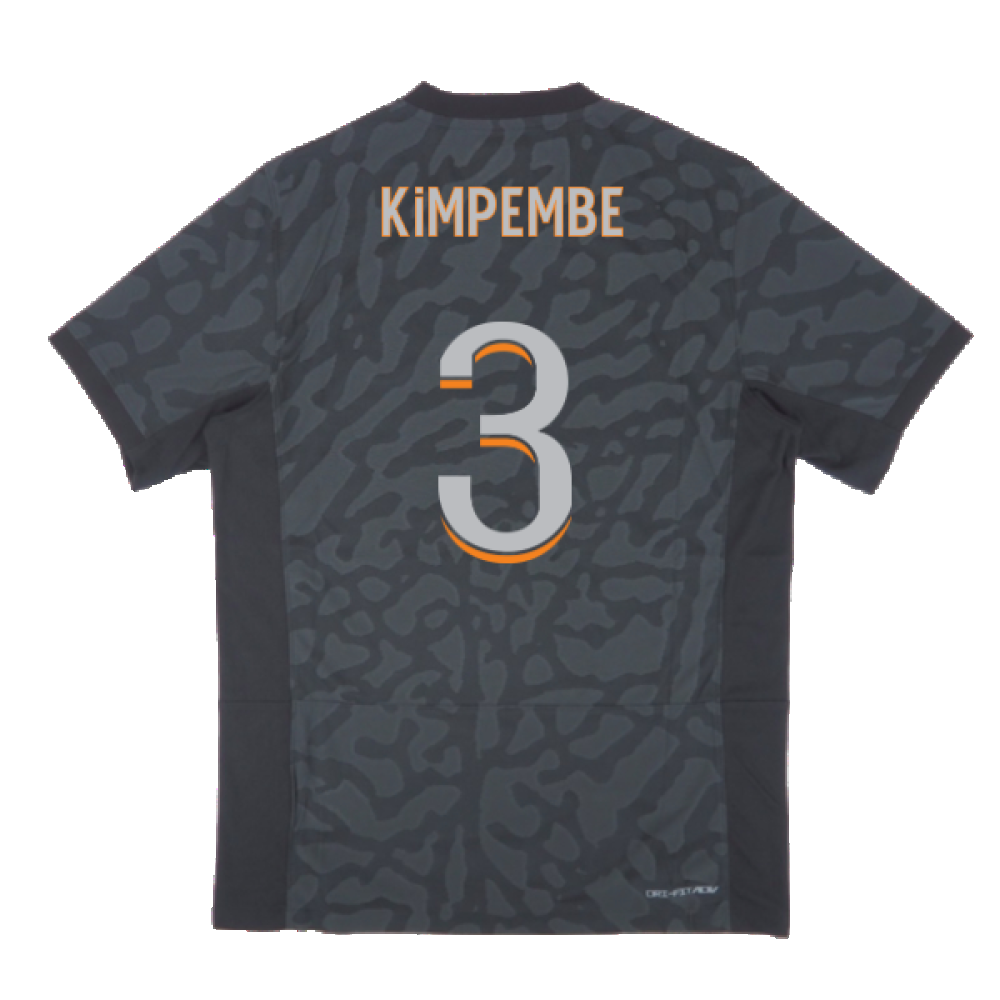 2023-2024 PSG Third Authentic Players Shirt (Kimpembe 3)