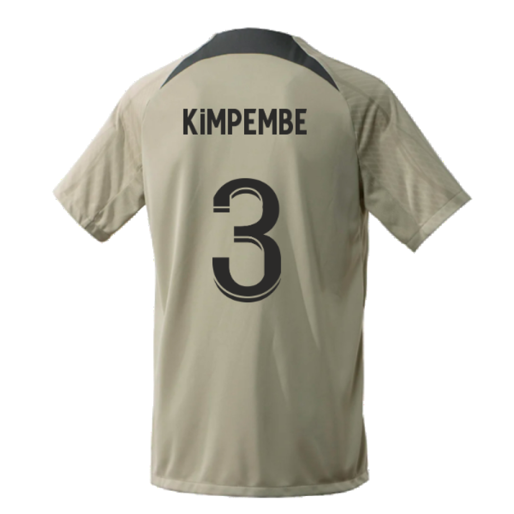 2023-2024 PSG Training Shirt (Stone) (Kimpembe 3)