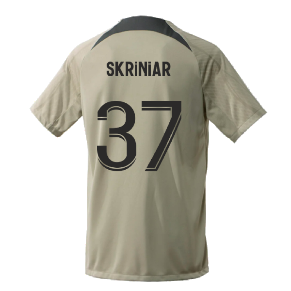 2023-2024 PSG Training Shirt (Stone) (Skriniar 37)