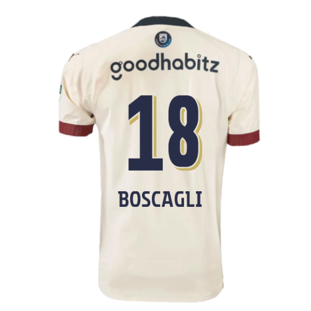 2023-2024 PSV Eindhoven Away Shirt (Boscagli 18)