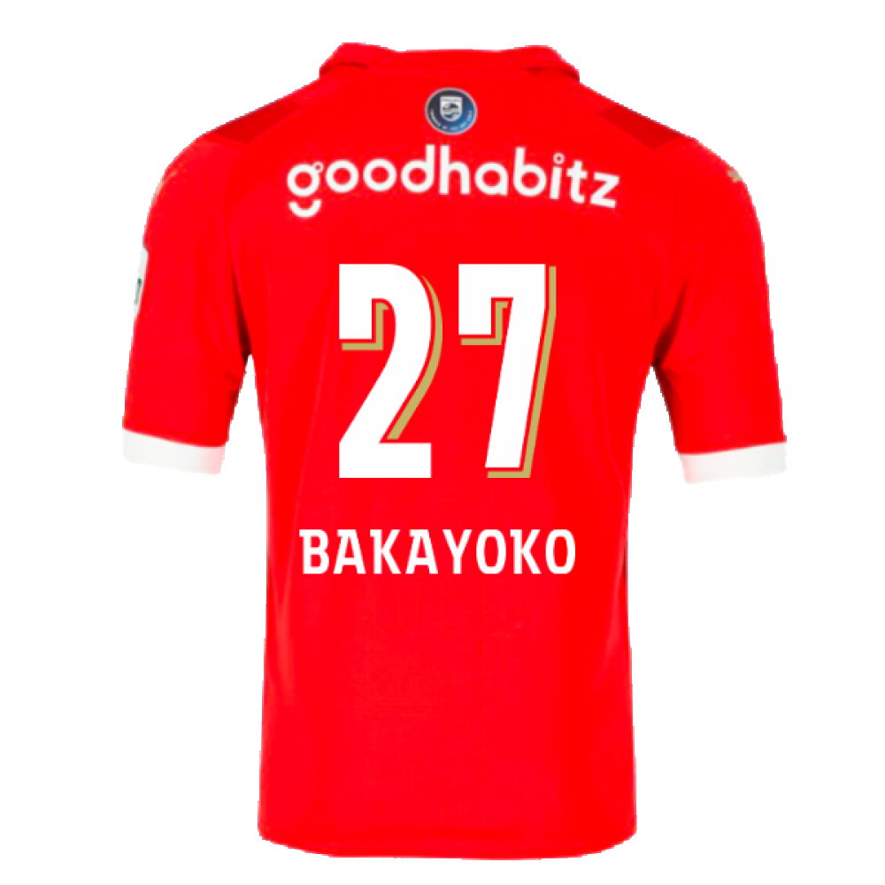 2023-2024 PSV Eindhoven Home Shirt (Bakayoko 27)