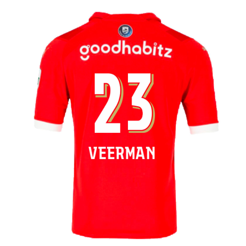 2023-2024 PSV Eindhoven Home Shirt (Veerman 23)