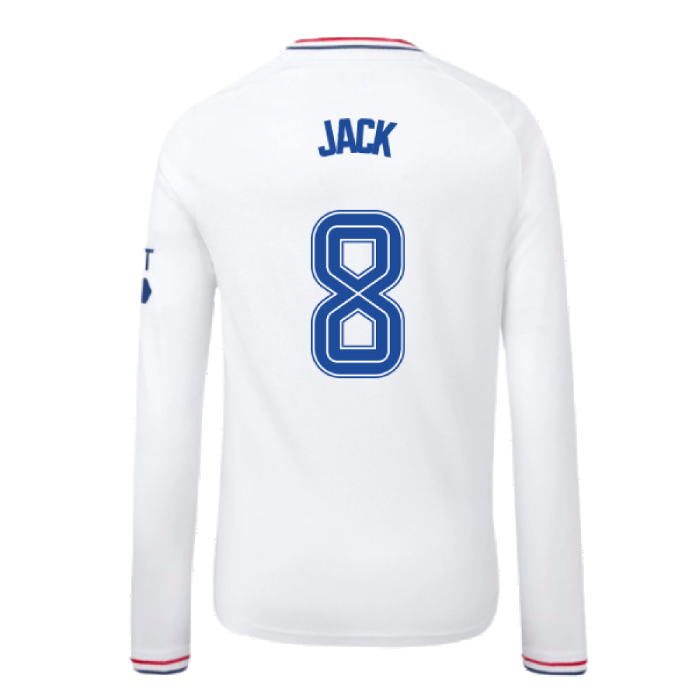 2023-2024 Rangers Away Long Sleeve Shirt (Kids) (Jack 8)