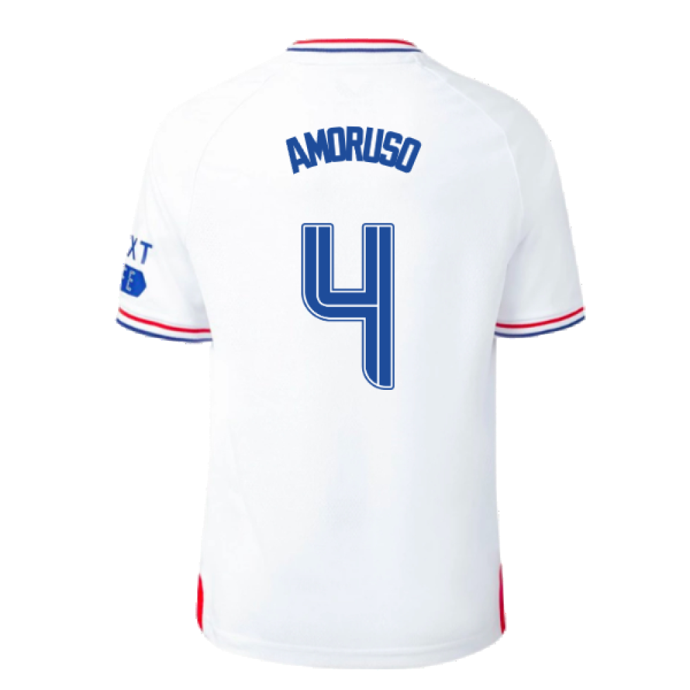 2023-2024 Rangers Away Shirt (Kids) (Amoruso 4)